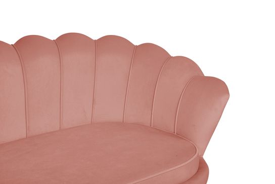 Bank Chanelle Velvet Roze 180 cm