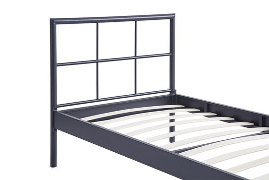 Bed Chuck Donkergrijs 90x200 cm