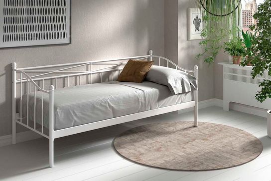 Bed Mabel Wit 90x200cm