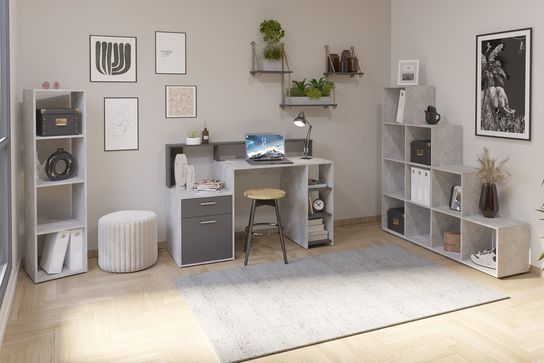 Bureau Eros Beton Antraciet