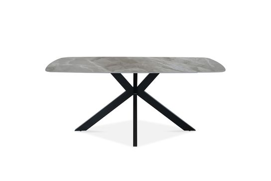 Eetkamertafel Jody Grijs Glans 180 cm
