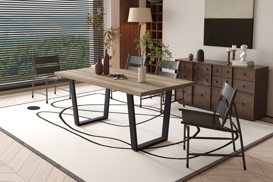 Eetkamertafel Kian Mango 180 cm