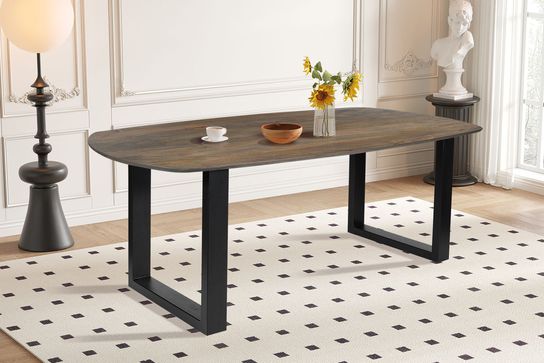 Eetkamertafel Monaco Tabaco Ovaal 220 cm