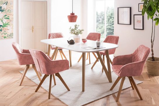 Eettafel Nikolaj Wit 180 cm