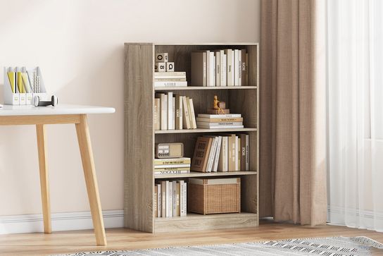 Lage open kast Edwin Sonoma 72x36x110 cm
