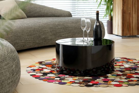 Salontafel Elvina Hoogglans Zwart