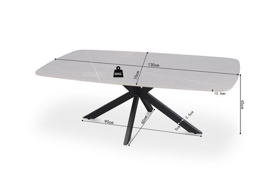Salontafel Jody Grijs