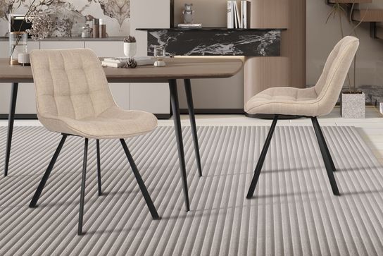Stoel Johanna Beige - Set van 2