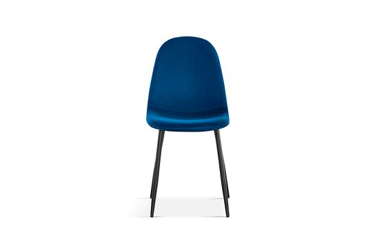 Stoel Lola Donkerblauw - Set van 4