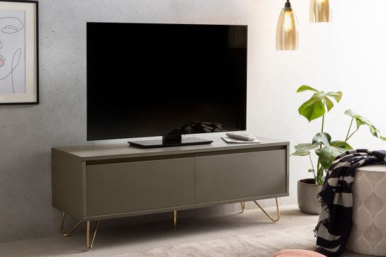 TV-meubel Lucy Grijs 120 cm
