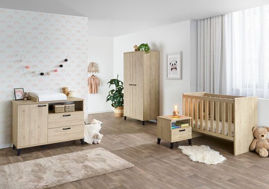 Babybed Finn Eiken