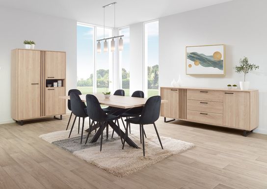 Eetkamertafel Myron Eiken 200 cm
