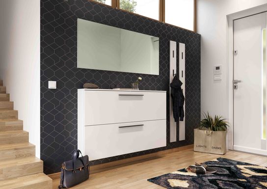 Schoenenkast Nicole Wit 140x85 cm