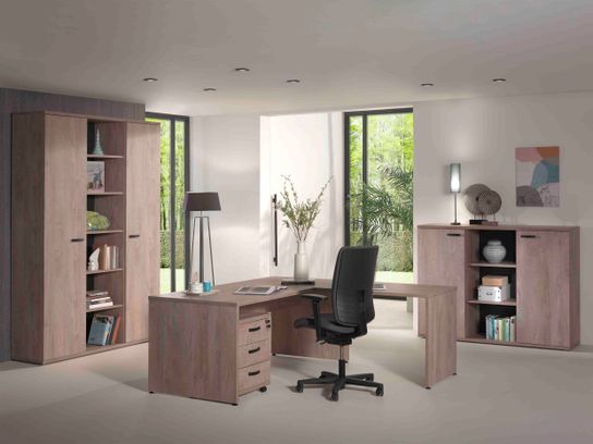 Bureau Erasmus Eiken 140cm