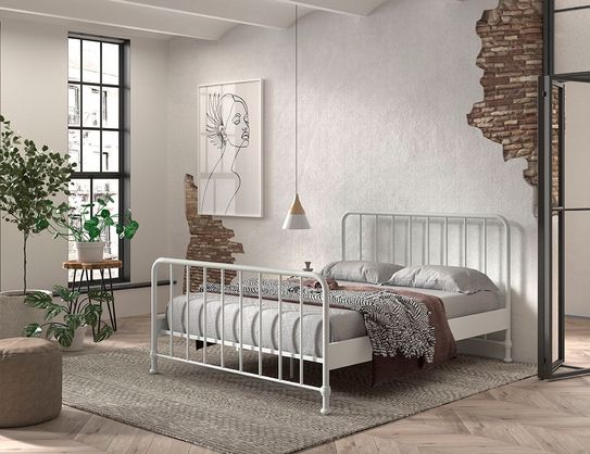 Bed Jay Wit 160x200 cm