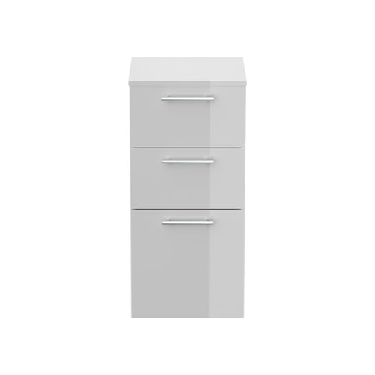 Badkamerkast Houston Wit Hoogglans 75 cm