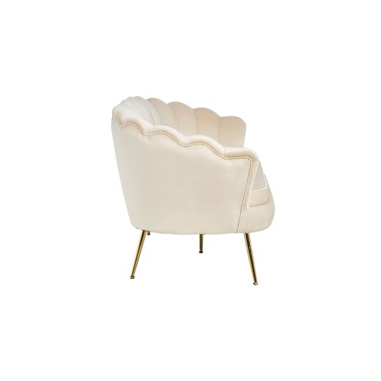 Bank Chanelle Velvet Beige 180 cm