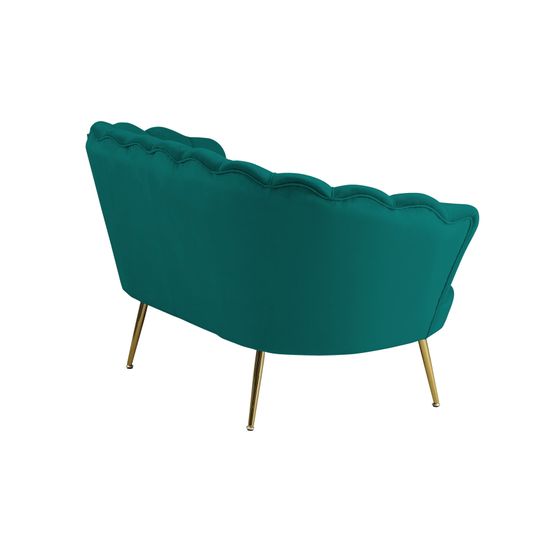 Bank Chanelle Velvet Groen 136 cm