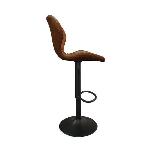 Barkruk Siebe Cognac - Set van 2