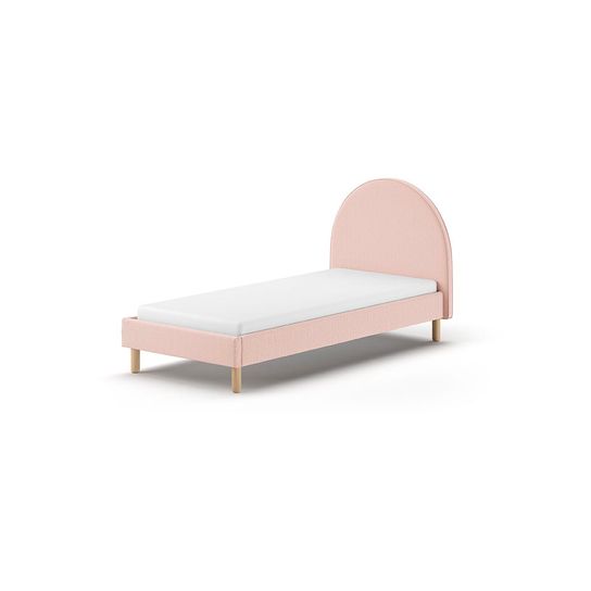 Bed Victoria Bouclé Roze 90x200 cm