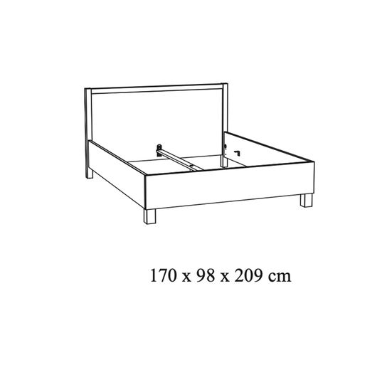 Bed Yumi Eiken 160x200cm