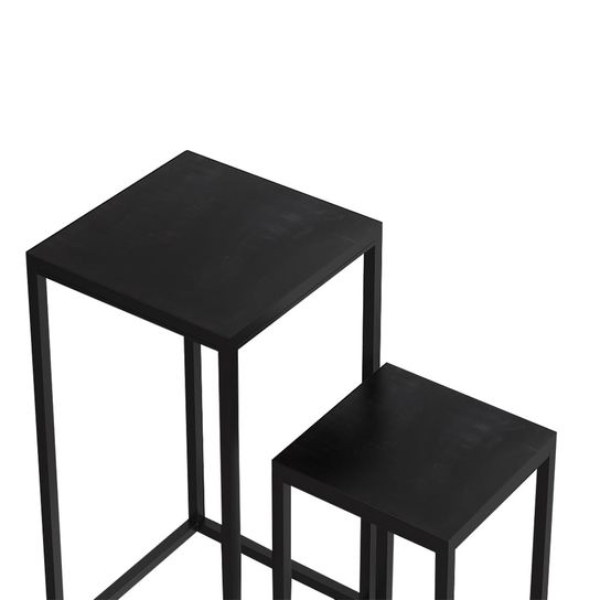 Bijzettafel set Otis Zwart