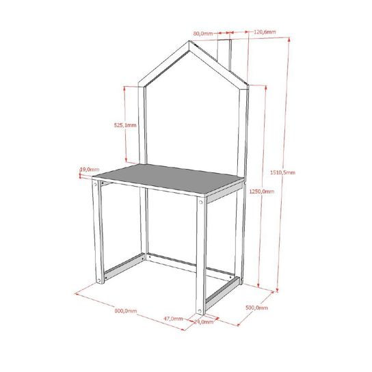 Bureau Bibi Antraciet