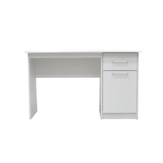 Bureau Royce Wit 120 cm - Met opbergruimte