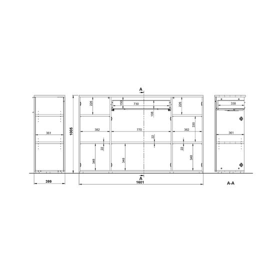 Dressoir Galileo Wit