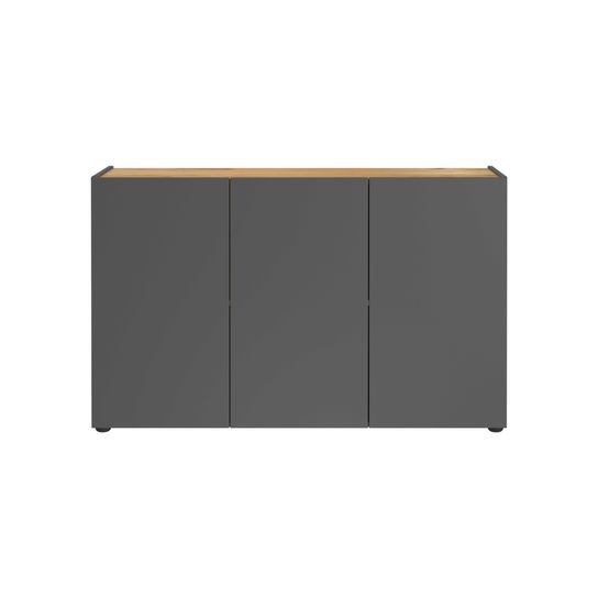 Dressoir Orlando Grafiet 120 cm