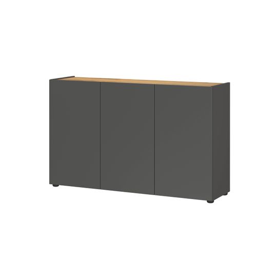 Dressoir Orlando Grafiet 120 cm
