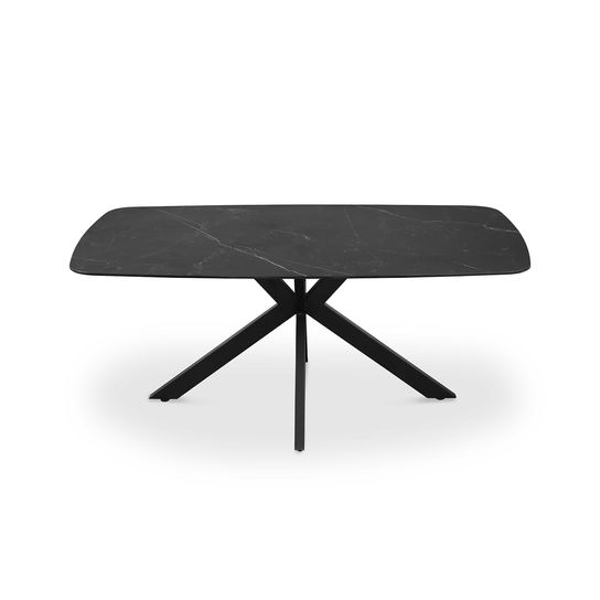 Eetkamertafel Jody Zwart 180 cm