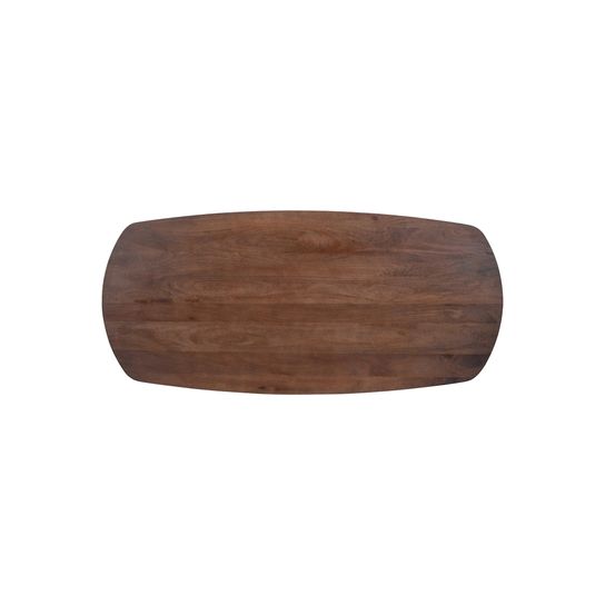 Eetkamertafel Monaco Bruin Ovaal 220 cm