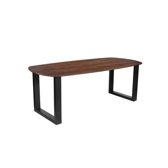 Eetkamertafel Monaco Bruin Ovaal 220 cm