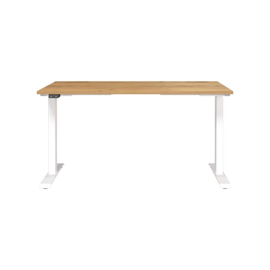Elektrisch zit-sta Bureau Galileo Eiken Wit 140 cm
