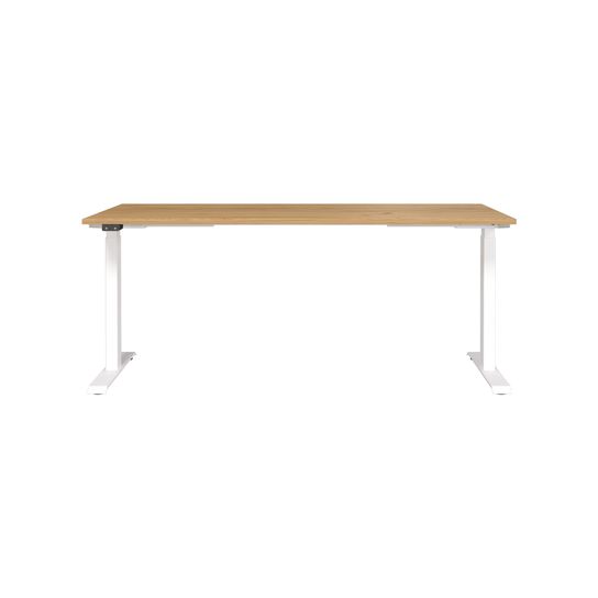 Elektrisch zit-sta Bureau Galileo Eiken Wit 180 cm
