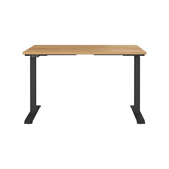 Elektrisch zit-sta Bureau Galileo Eiken Zwart 120 cm