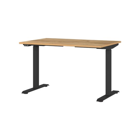 Elektrisch zit-sta Bureau Galileo Eiken Zwart 120 cm