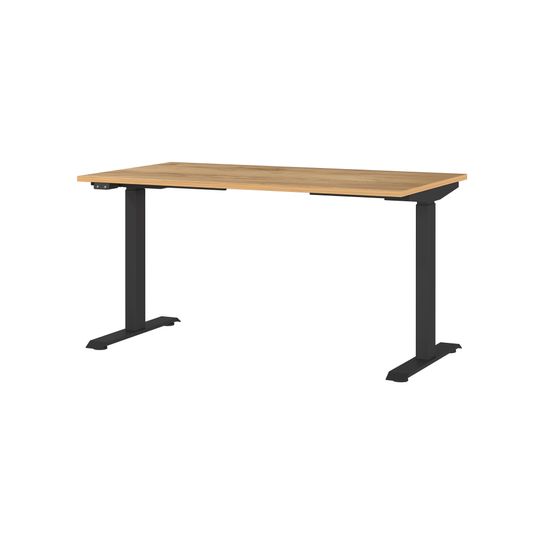 Elektrisch zit-sta Bureau Galileo Eiken Zwart 140 cm