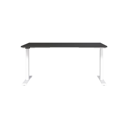 Elektrisch zit-sta Bureau Galileo Grafiet Wit 160 cm