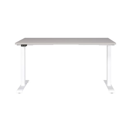 Elektrisch zit-sta Bureau Galileo Kasjmier Wit 140 cm