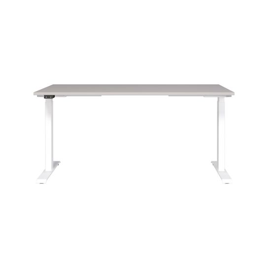 Elektrisch zit-sta Bureau Galileo Kasjmier Wit 160 cm