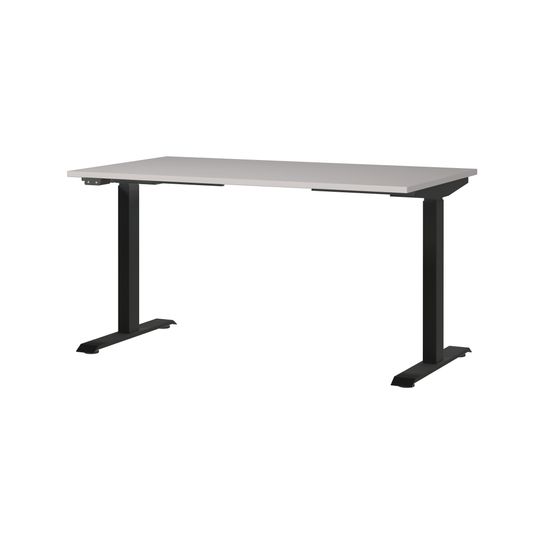 Elektrisch zit-sta Bureau Galileo Kasjmier Zwart 140 cm