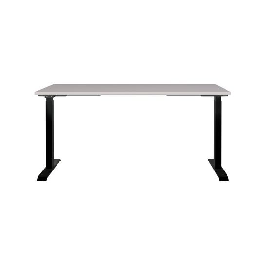 Elektrisch zit-sta Bureau Galileo Kasjmier Zwart 160 cm