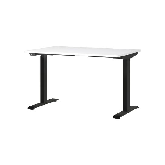 Elektrisch zit-sta Bureau Galileo Wit Zwart 120 cm