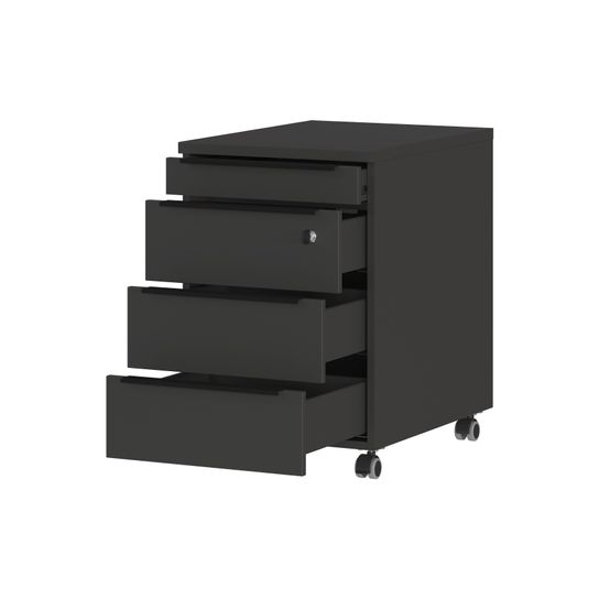 Ladeblok met slot Galileo Grafiet