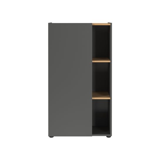 Lage kantoorkast Orlando Grafiet 110 cm