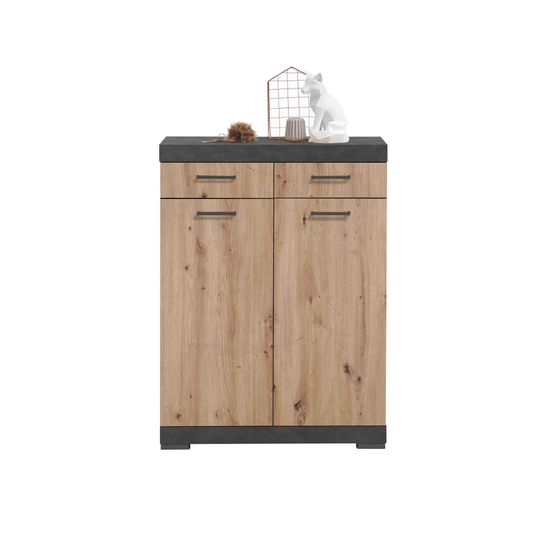 Opbergkast Hermes Artisan Eiken 80x35x110 cm