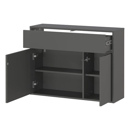Opbergkast Mathieu Grafiet 82 cm