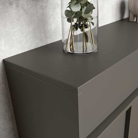 Opbergkast Mathieu Grafiet 82 cm